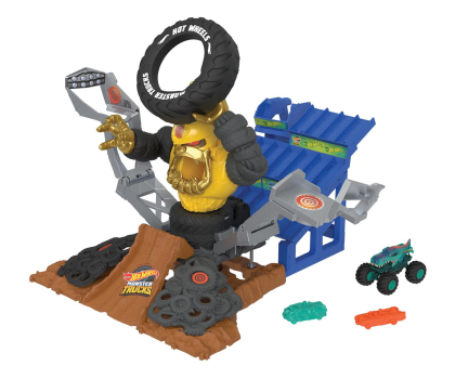 Pojazd / tor i garaż Hot Wheels Monster Trucks Arena Smashers - Arena Goryla